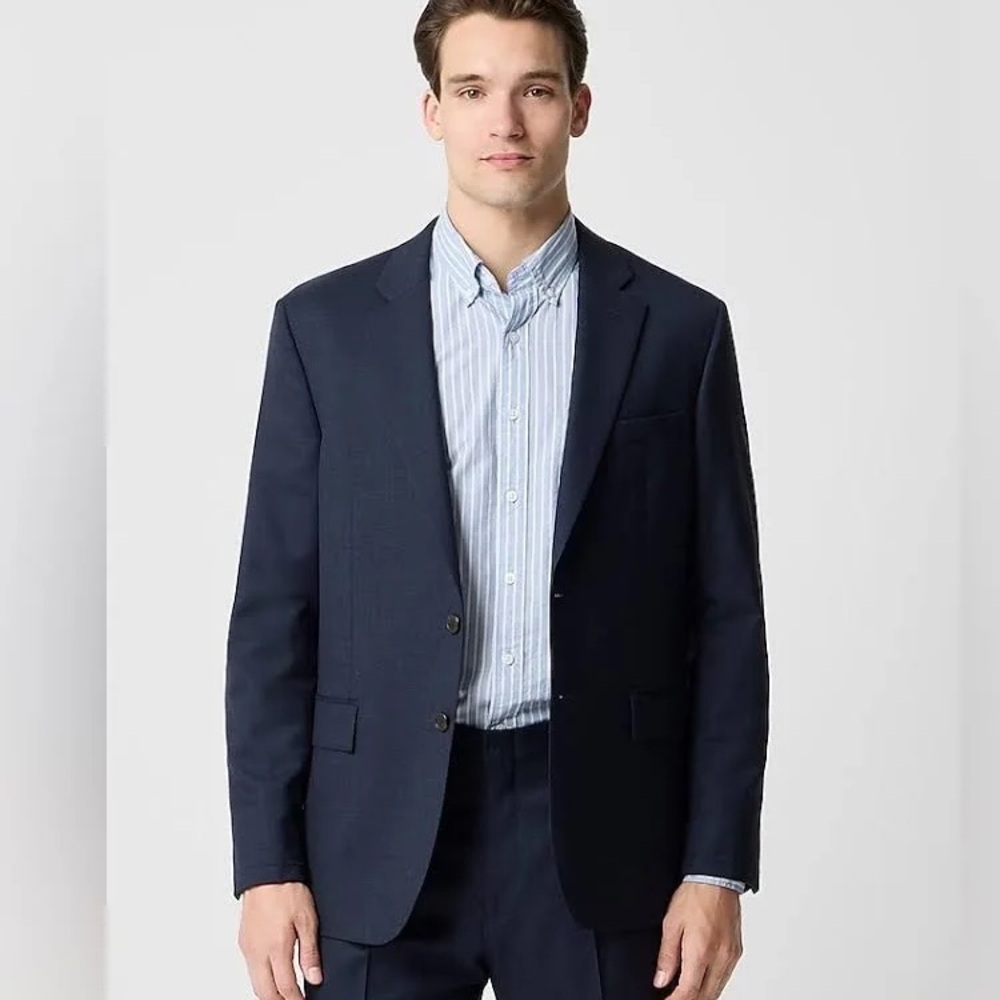 J. Crew Dark Blue Sport Coat